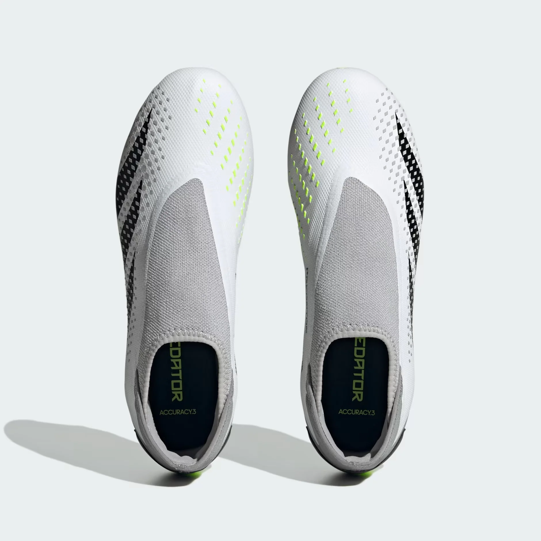 Predator Accuracy.3 Laceless FG [White/Black/Lucid Lemon] - Image 3
