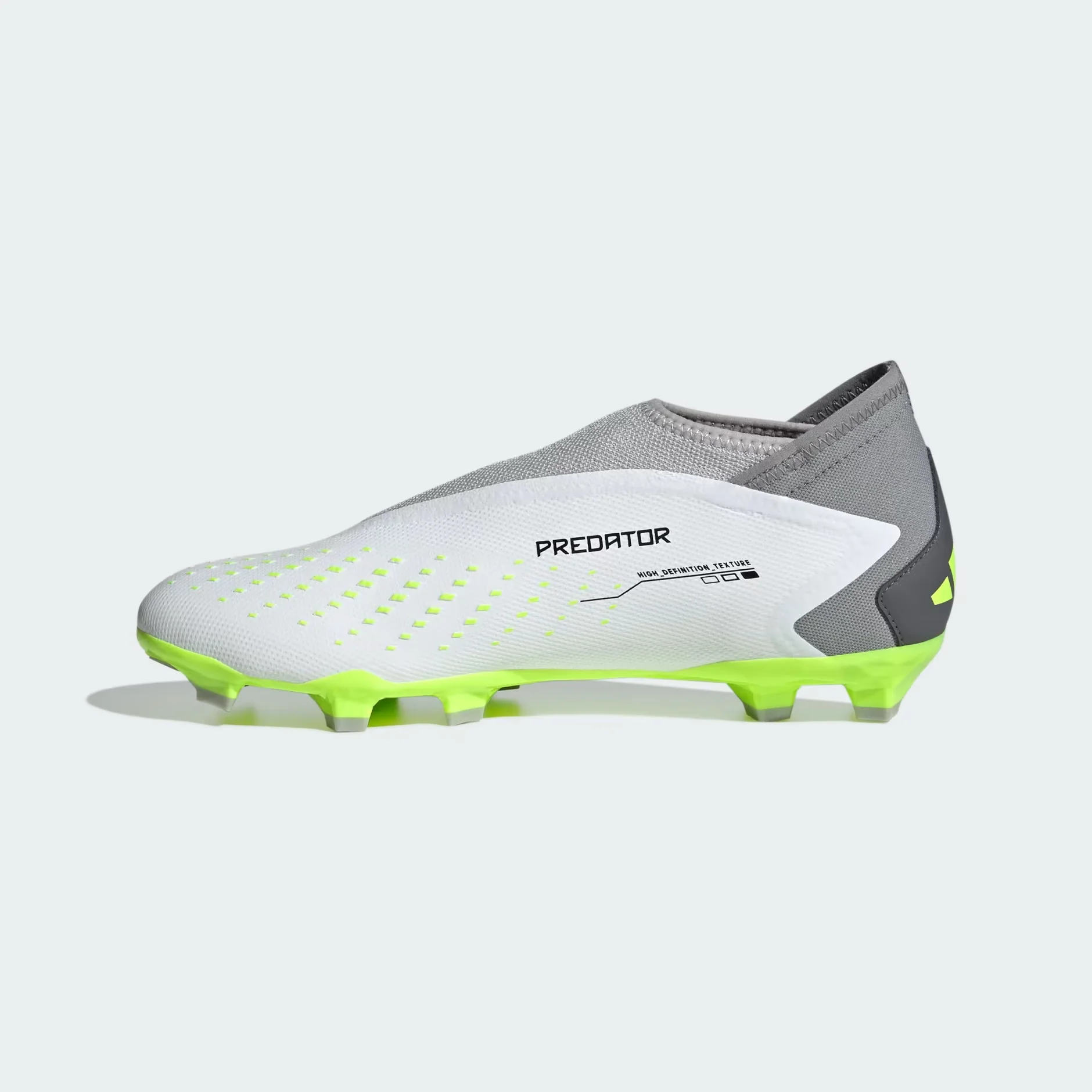 Predator Accuracy.3 Laceless FG [White/Black/Lucid Lemon] - Image 5