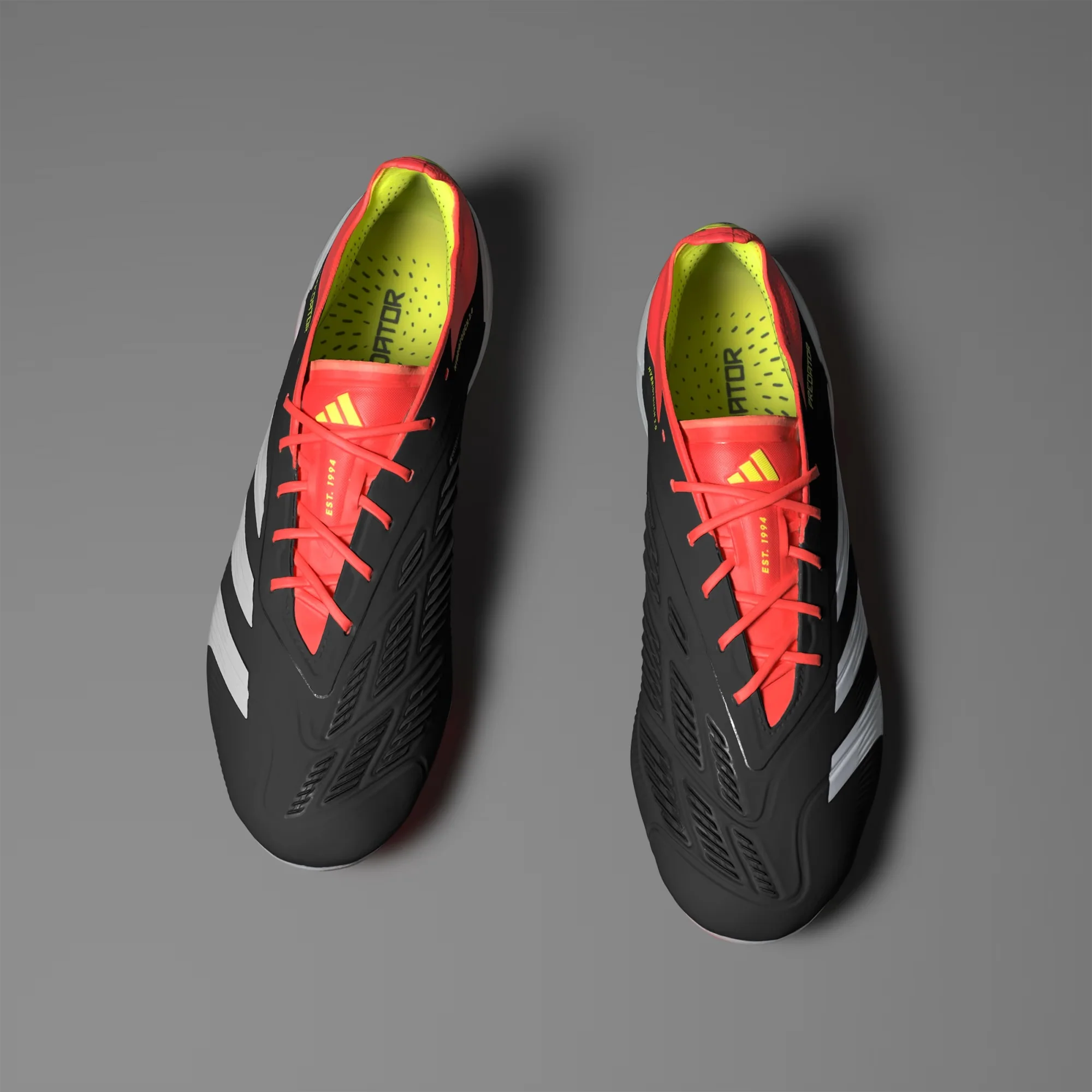 Predator Elite Low FG [Core Black/White/Solar Red] - Image 3