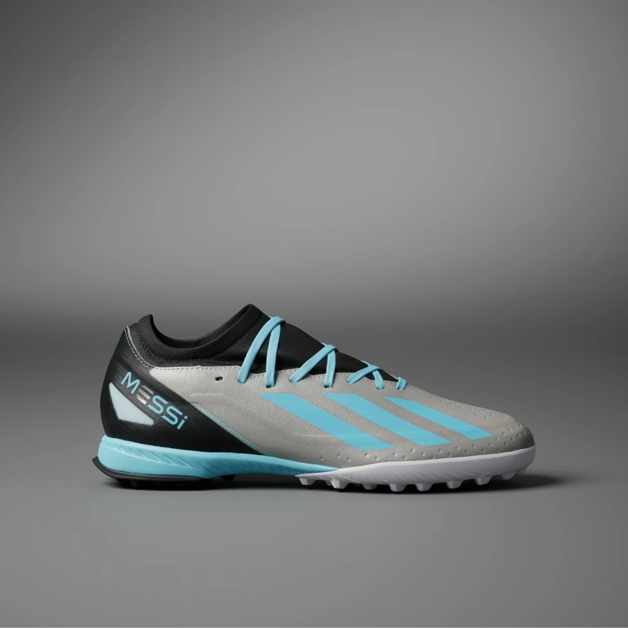 X Crazyfast Messi.3 TF [Silver Met/Bliss Blue] - Image 3